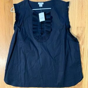 Jcrew NWT Navy Top